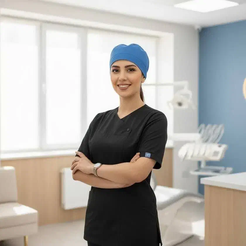 منشی ، مسئول پذیرش دندانپزشکی و تکنسین رادیولوژی